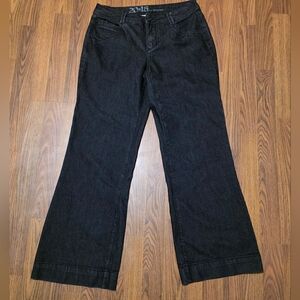 Parasuco Y2K Men's Black Denim Jeans Men’s 30x30 Wide Leg Relaxed Streetwear D41
